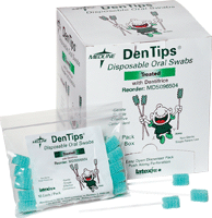 Dentips Foam Swab with Dentifrice Green 60096502_OLD