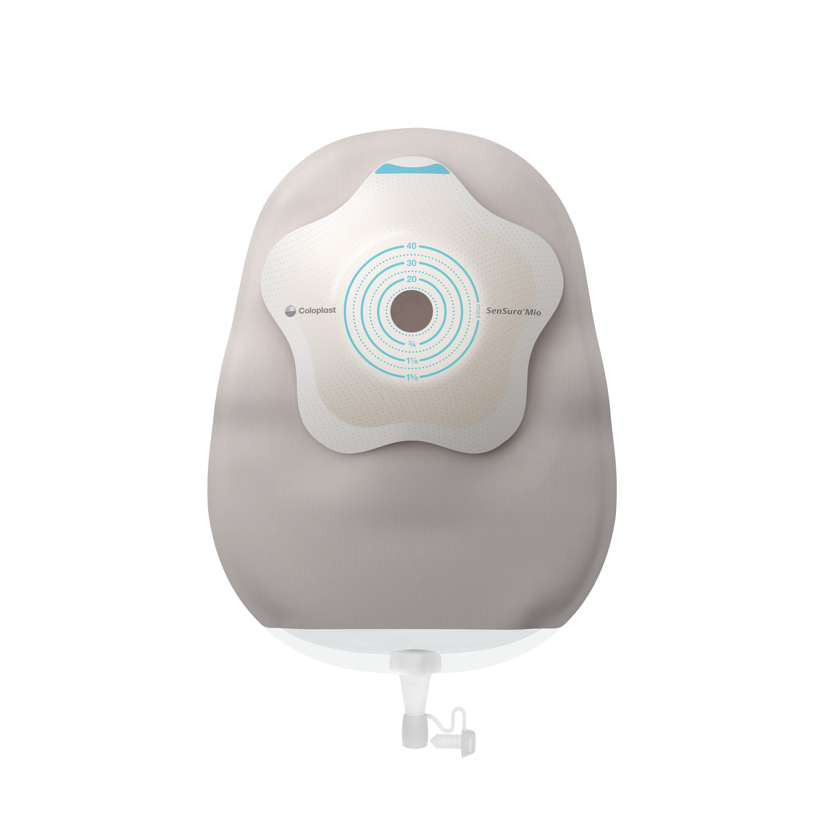 Sensura Mio Flip 1-Piece Urostomy Pouch, Convex, Maxi, Opaque, Cut-to-Fit, 3/8" - 1-9/16" 6218401