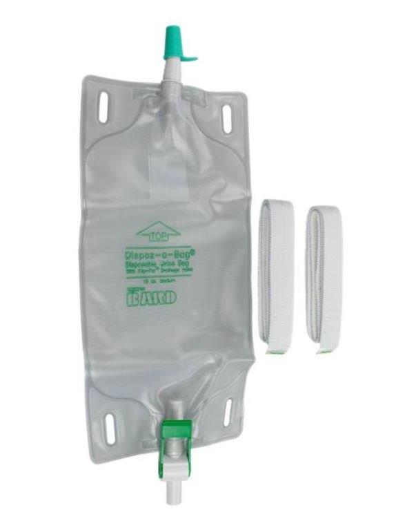 Bard Urinary Leg Bag with Flip-Flo Valve, 32 oz. MK 191934