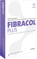 FIBRACOL Plus Collagen Wound Dressing 4" x 4-3/8" 532982CA
