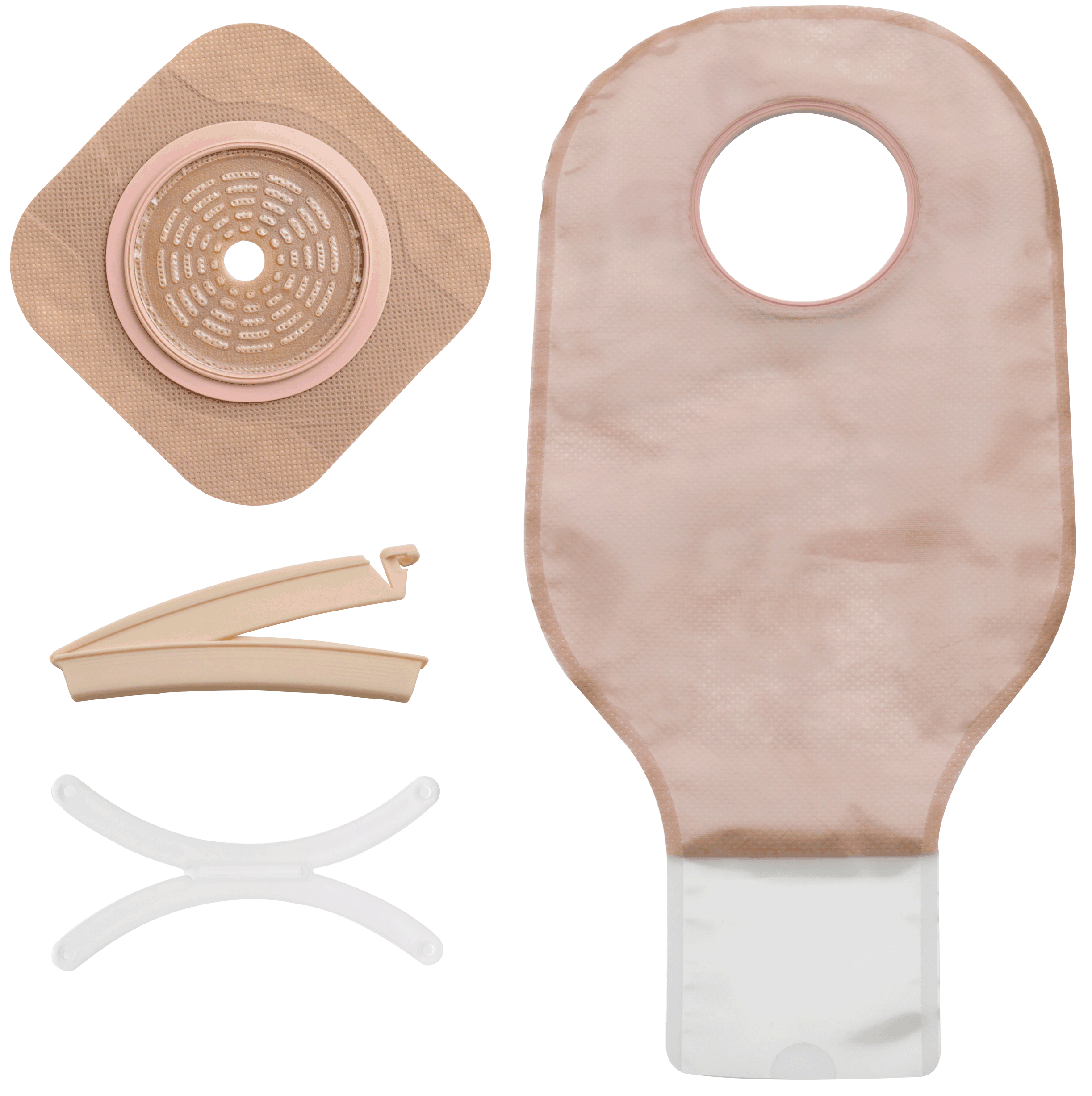New Image Two-piece Drainable Colostomy/Ileostomy Kit 3-1/2"" 5019006