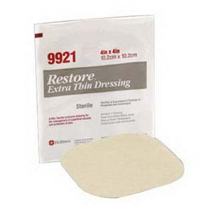 Restore Extra Thin Hydrocolloid Dressing 4" x 4" 50519921