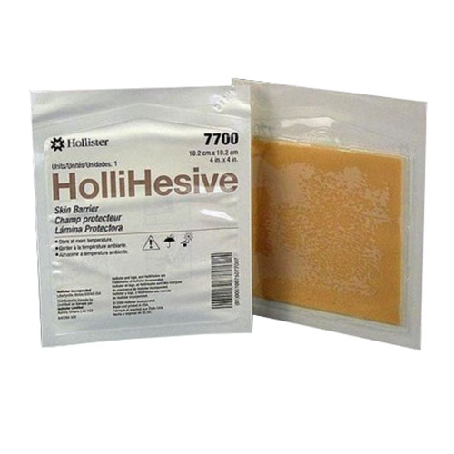 Hollihesive (Standard Wear) Skin Barrier, 4" x 4" 507700