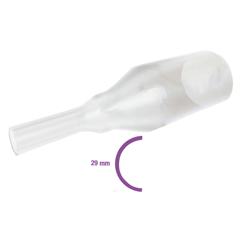 InView Silicone Male External Catheter, Medium 29 mm (Purple) 5097629