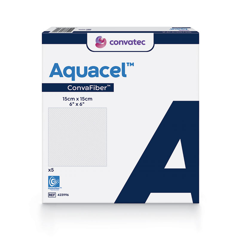 Aquacel ConvaFiber Dressing, 6" x 6" 51423996