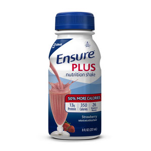 Ensure Plus Strawberry Retail 8oz. Bottle 5257269