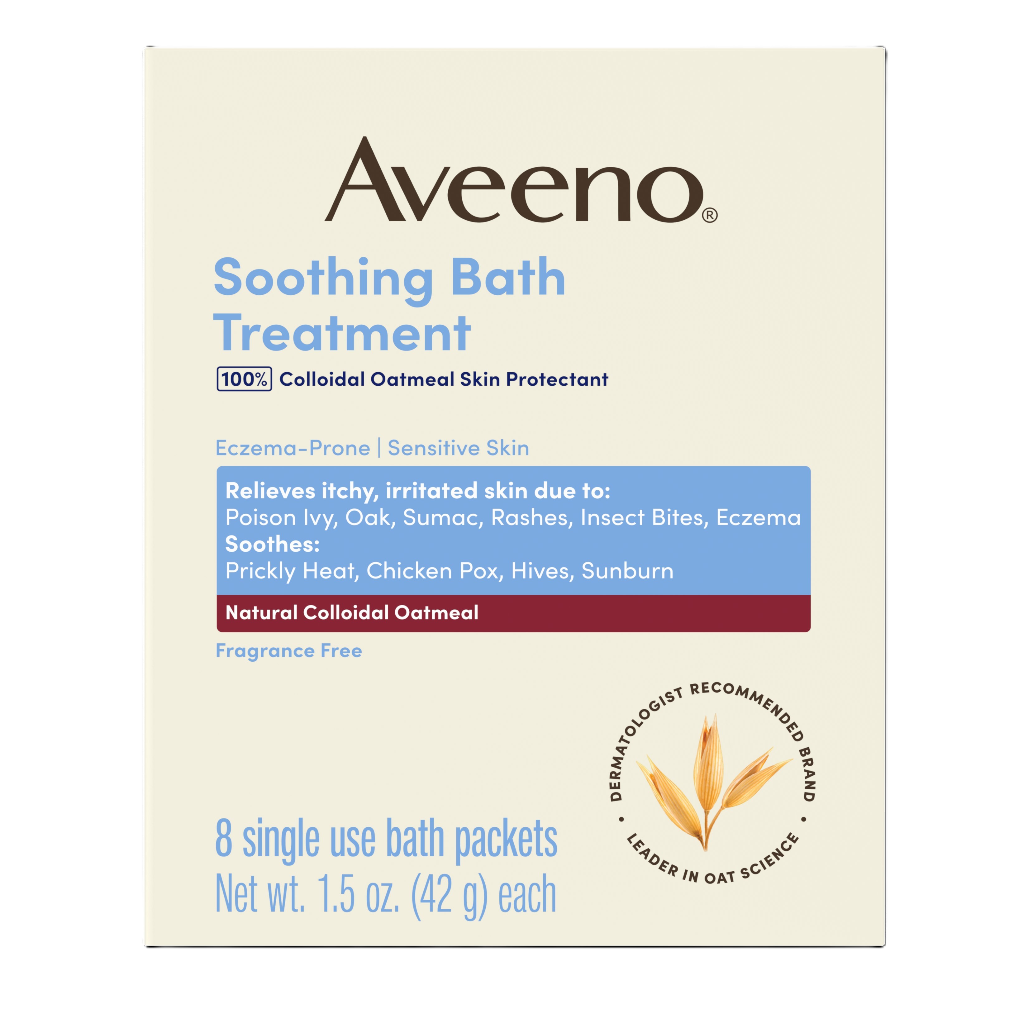 Aveeno Soothing Bath Treatment, 8 ct 53100364000