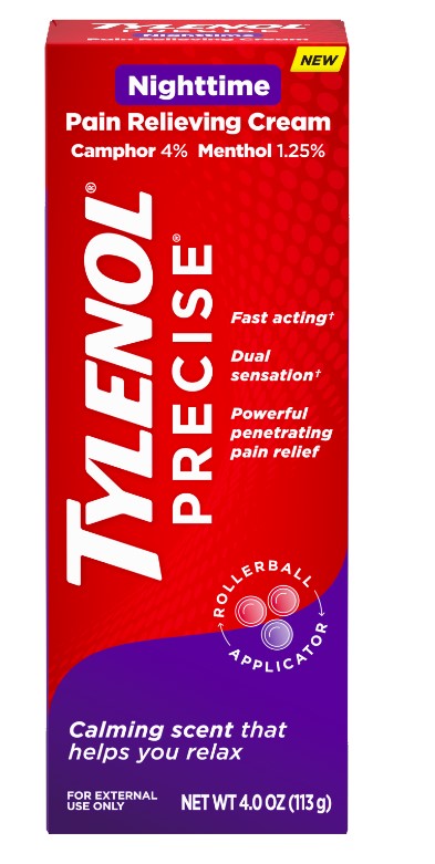 Tylenol Precise Nighttime Pain Relieving Cream, 4 oz 53511133600