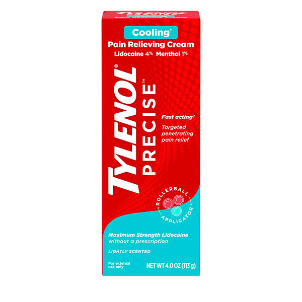 Tylenol Precise Cooling Pain Relieving Cream, 4 oz 53514942000