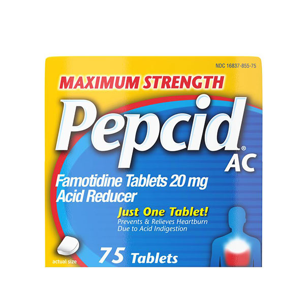 Pepcid AC Acid Reducer Maximum Strength Tablets, 75 ct 5385578