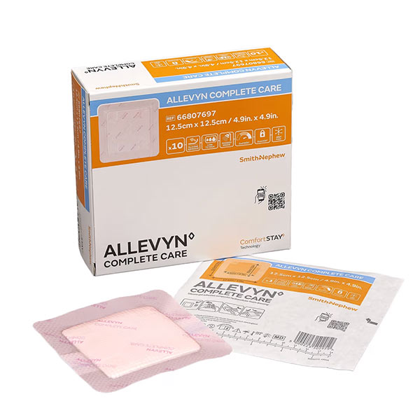 ALLEVYN Complete Care Foam Dressing, 5" x 5" 5466807697