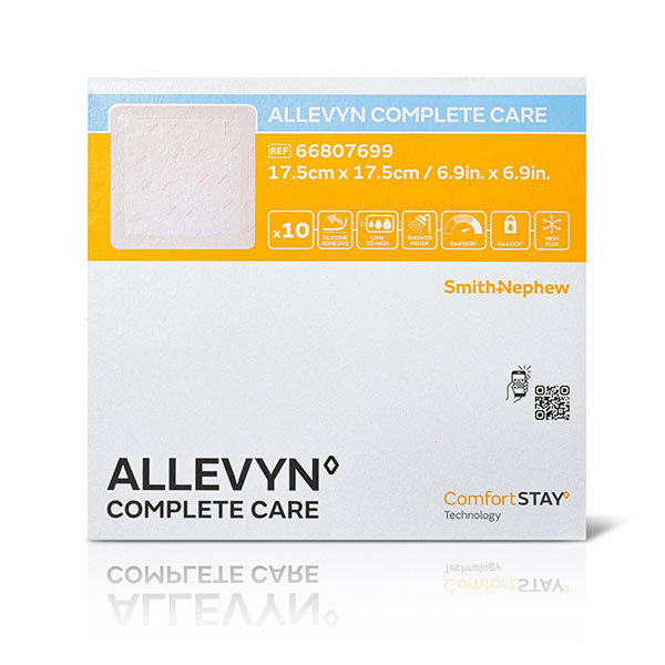 ALLEVYN Complete Care Foam Dressing, 7" x 7" 5466807699