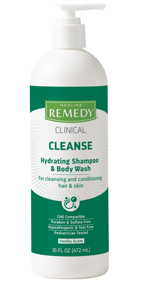 Remedy Clinical Hydrating Shampoo and Body Wash, 16 oz 60MSC092016
