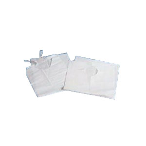 Medline Disposable Tissue Poly-Backed Bibs, 19" x 35" 60NON24265