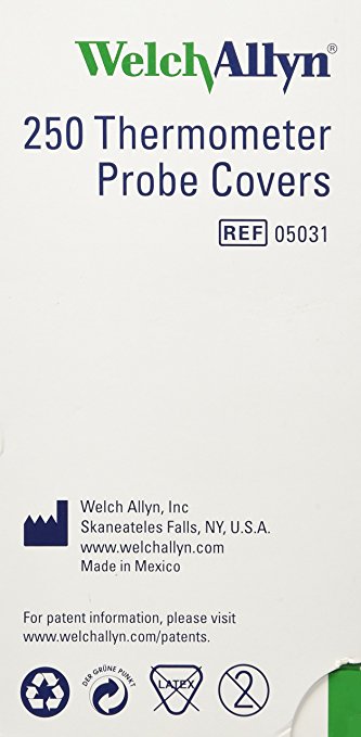 SureTemp Thermometer Probe Covers, Disposable 60WA05031750