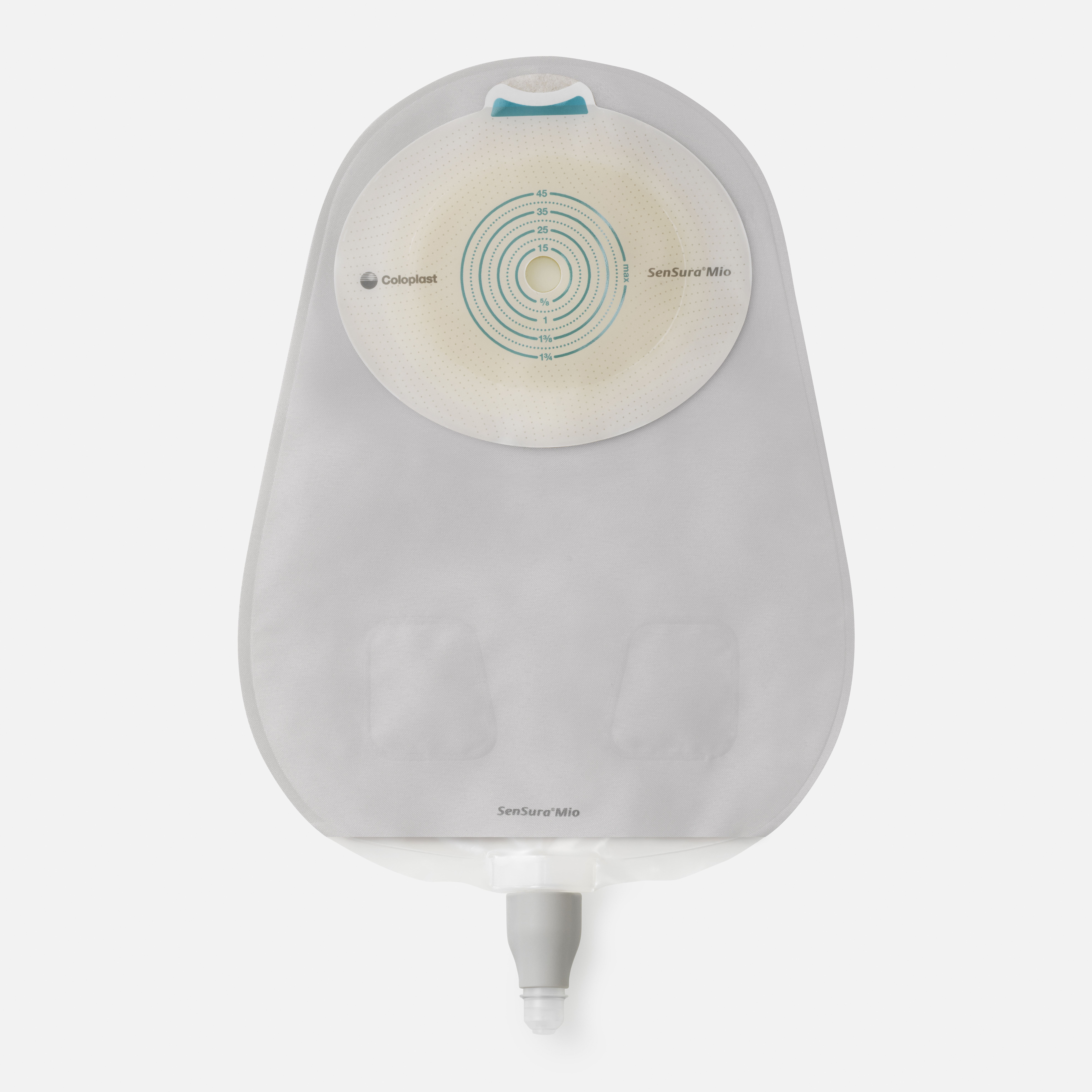 SenSura Mio 1-Piece Urostomy Pouch with Twist Outlet, Flat, Maxi, Transparent, Cut-to-Fit, 10mm-45mm - REPLACES 6210586 62105860