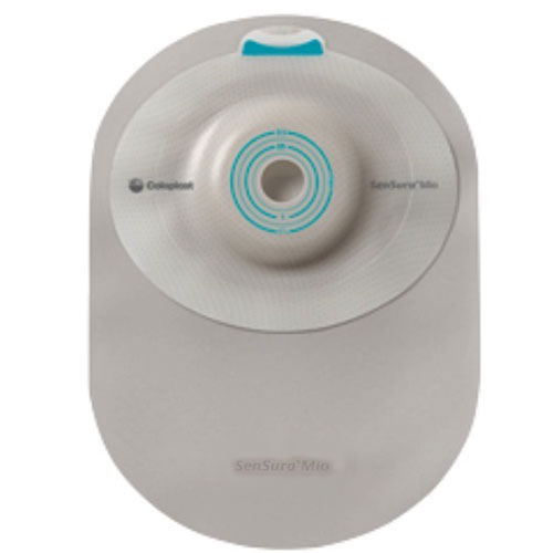 SenSura Mio 1-Piece Closed Pouch, Soft Convex, Maxi, Opaque with Inspection Window, Cut-to-fit 6216305