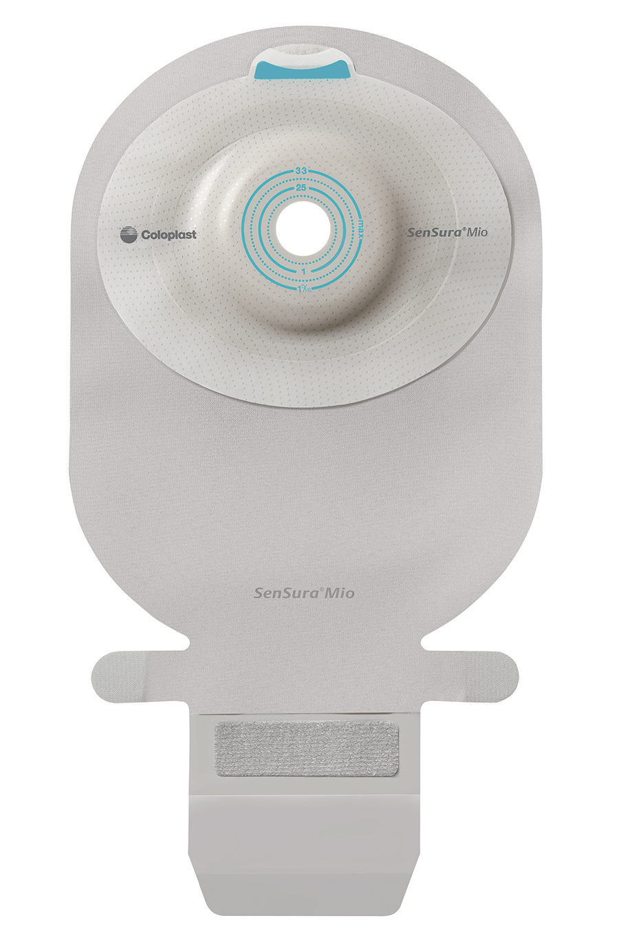 SenSura Mio 1-Piece EasiClose WIDE Outlet, Convex Light, Maxi, Transparent, Pre-cut 6216741