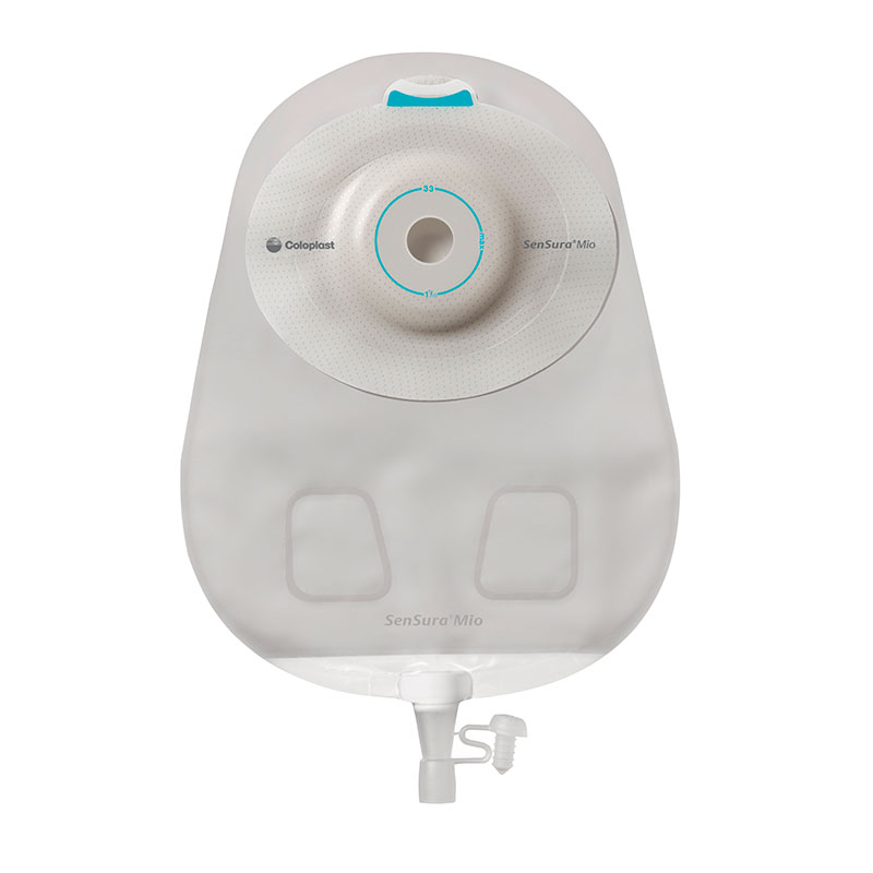 SenSura Mio 1-Piece Urostomy Pouch, Deep Convex, Maxi, Transparent, Cut-to-fit 6216867