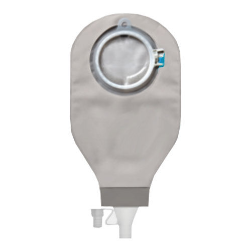 SenSura Mio Click 2-Piece Drainable Pouch Opaque With Tap Outlet and Inspection Window, Green 6218620
