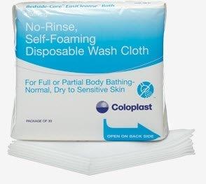 Washcloth Bedside-Care Gentle Touch, White - Disposable 627057