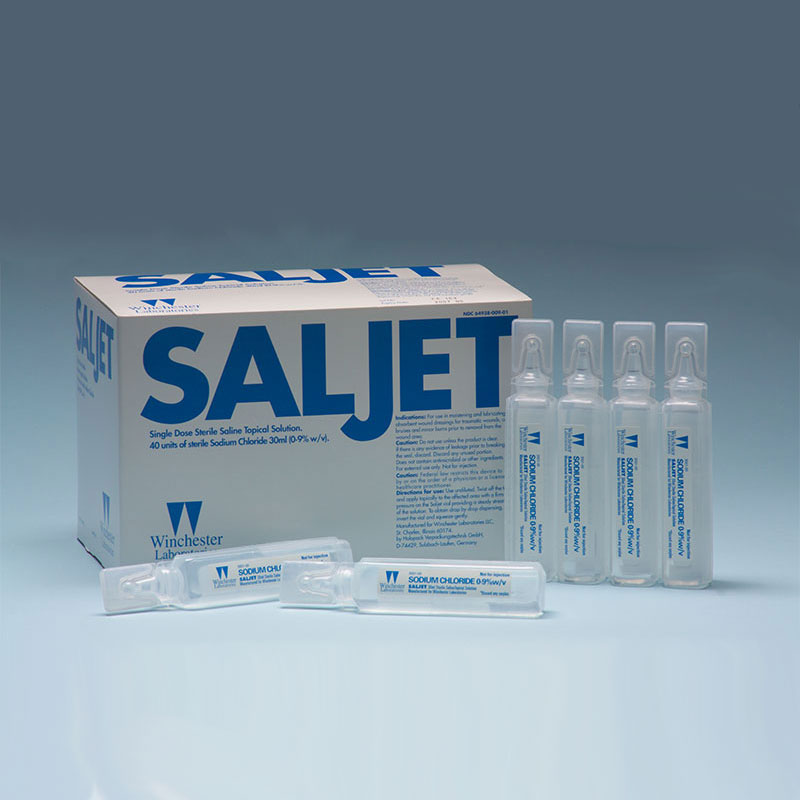 Saljet Single-Use Saline for Irrigation, 30 mL, 0.9% WL6493800901