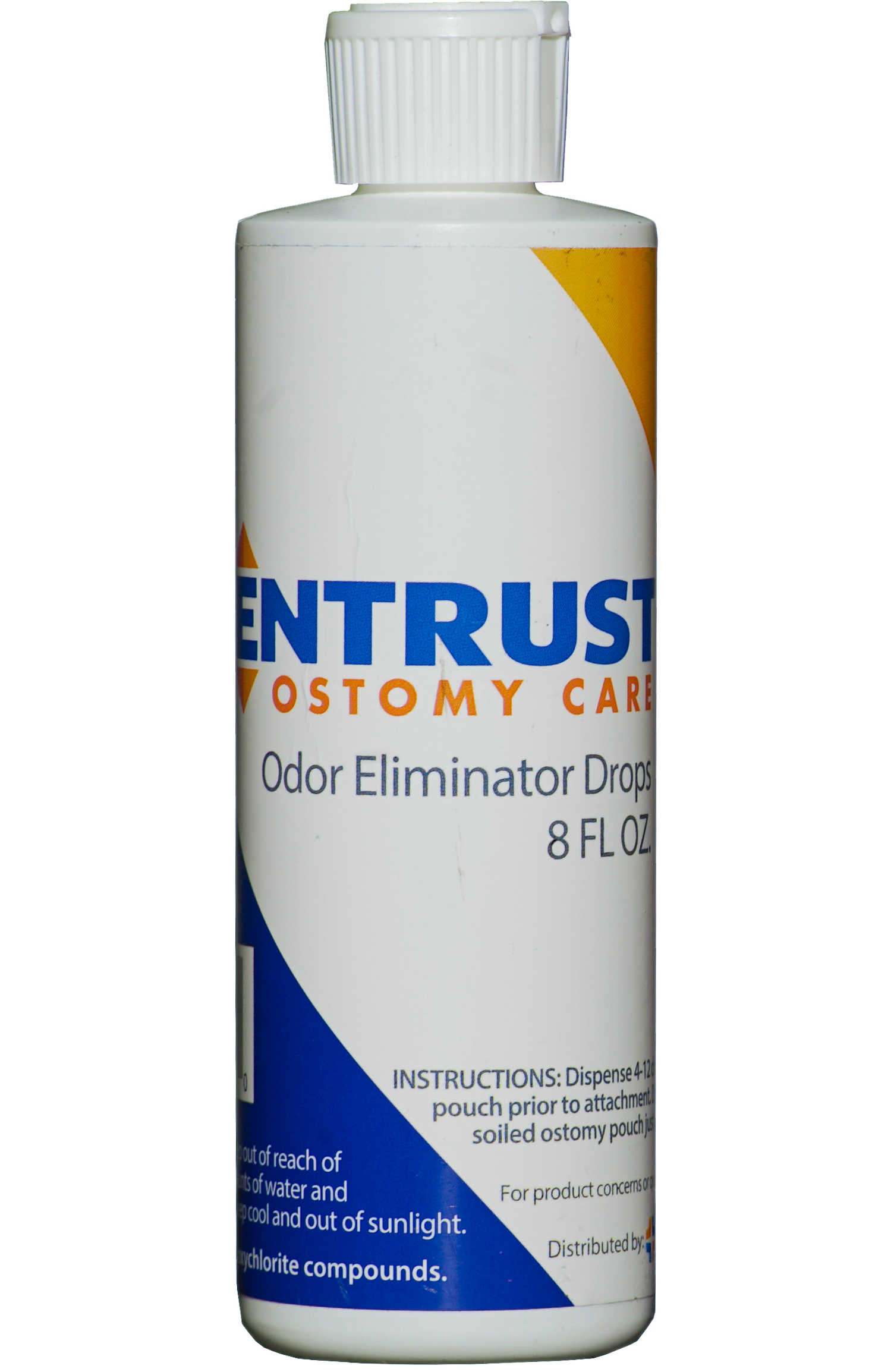 Entrust Ostomy Lubricating Odor Eliminator 8 oz 656400