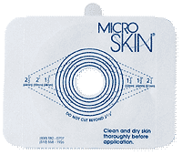 Two-Piece Plain Microskin Barrier, Lrg Up To 2.5" 9368100
