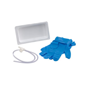 Argyle Graduated Suction Catheter Tray with Chimney Valve, 16 Fr 6837524