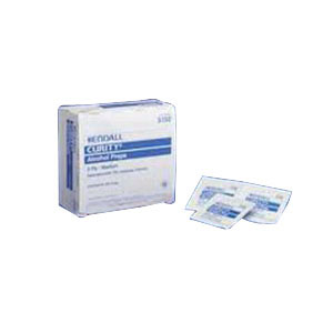 Webcol Alcohol Prep Pads, Large, 2-Ply, 200 Ct 685110