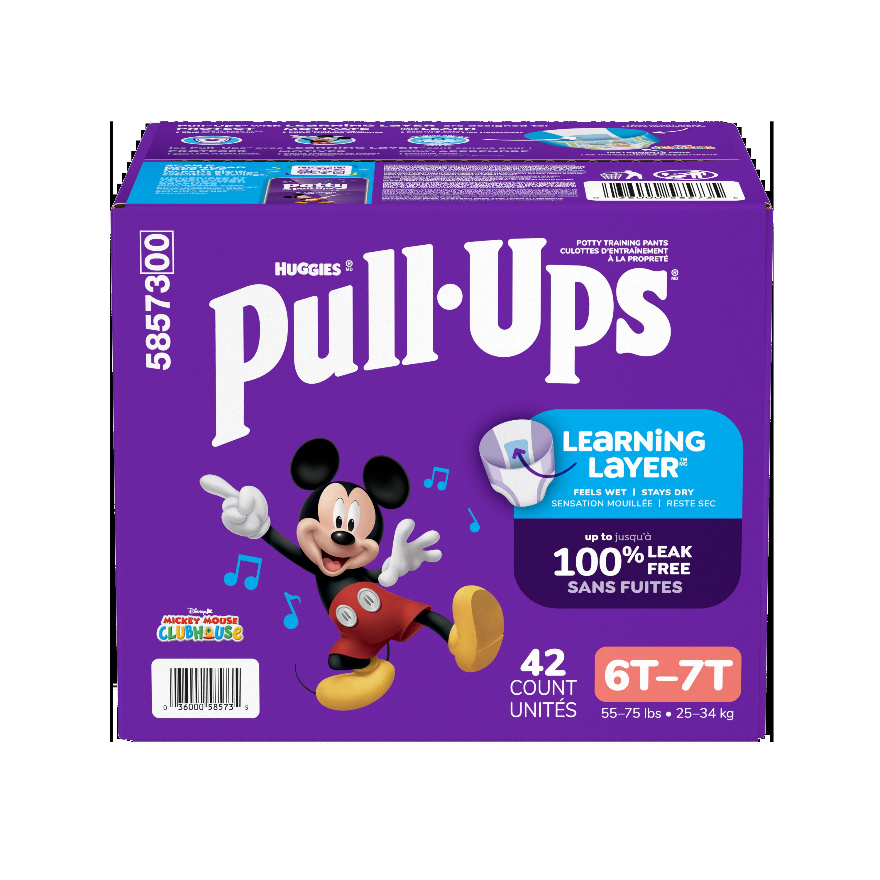 Pull-Ups Learning Designs Training Pants, Boys, Giga Pack, 6T - 7T 6958573
