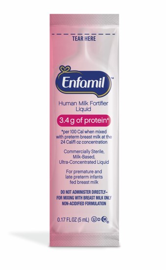 Enfamil Liquid Human Milk Fortifier Standard Protein, 5mL Sachet 75178202