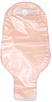 Two-Piece Clear Drainable Pouch, 11", 10 Per Box 9378345