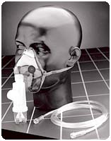 Adult Elongated Aerosol Mask w/Mvp & Elastic Strap SA8107