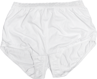 OPTIONS Split-Lace Crotch with Built-In Barrier/Support, Right Side Stoma, XXX-Large, Size 14, White 8081204XXXLR