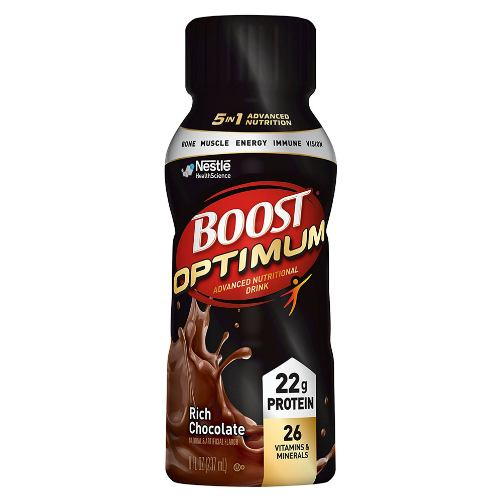 Boost OPTIMUM Advanced Nutrional Drink, 8 fl. oz., Rich Chocolate