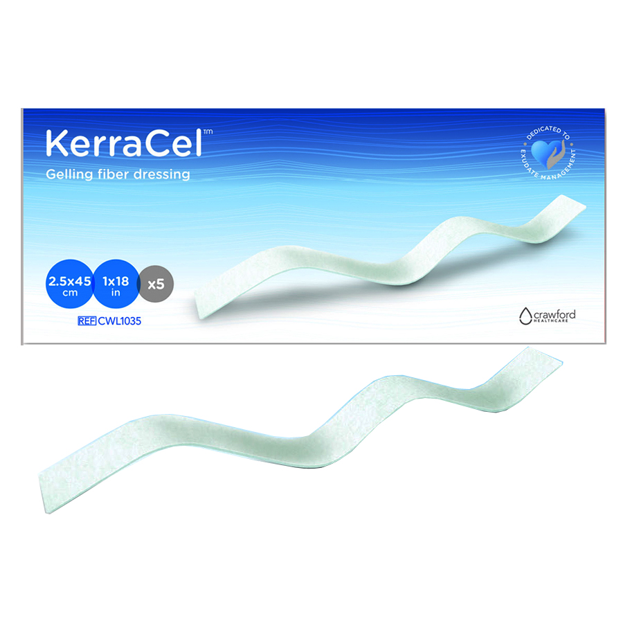 KerraCel Absorbent Dressing Ribbon 1" x 18" 87CWL1035