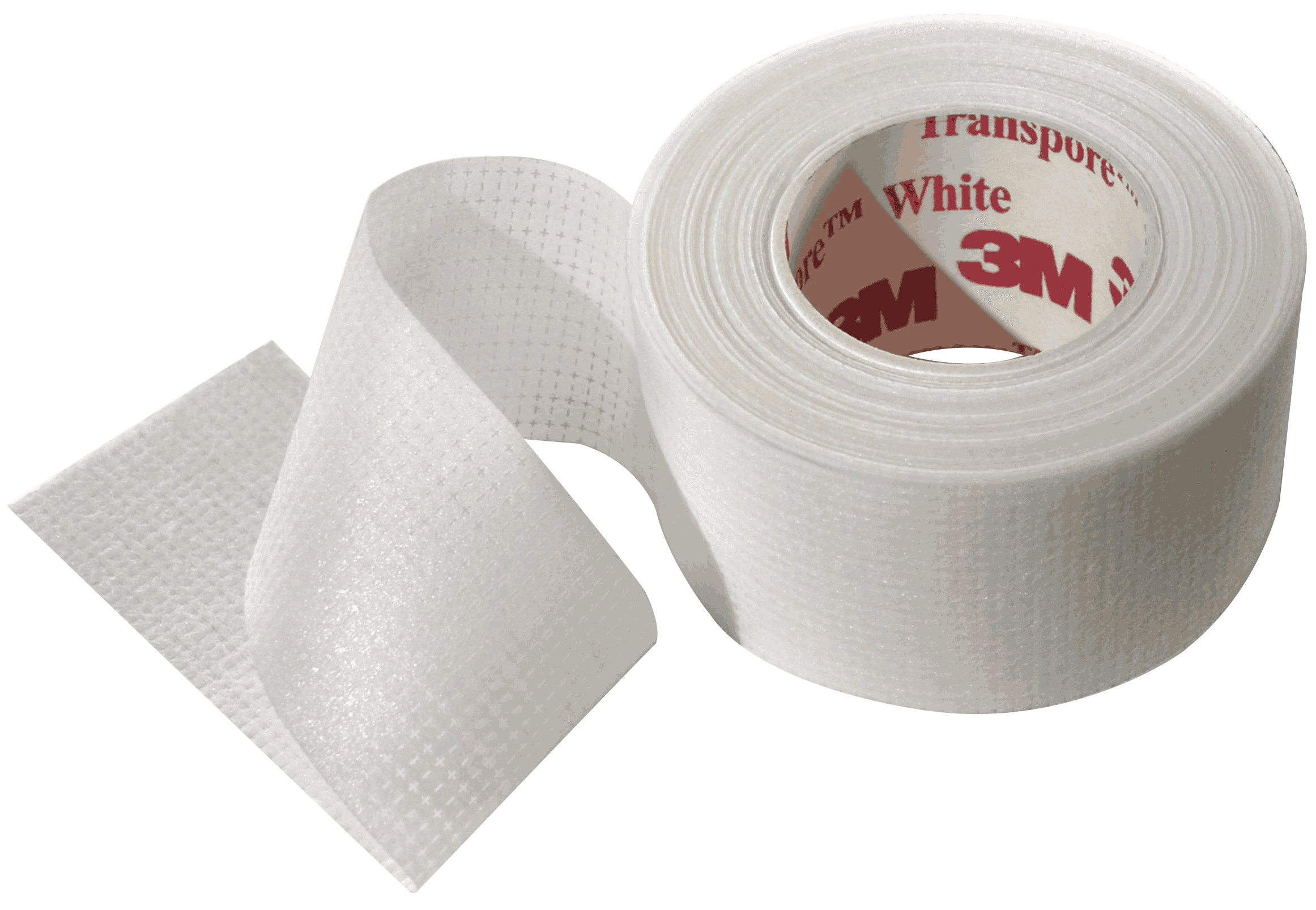 Transpore Standard Hypoallergenic Porous Plastic Tape 1" x 1-1/2 yds. 881527S1