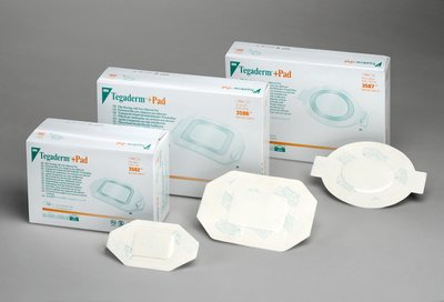 Tegaderm Film Dressing with Non-Adherent Pad 3-1/2" x 8" 883590
