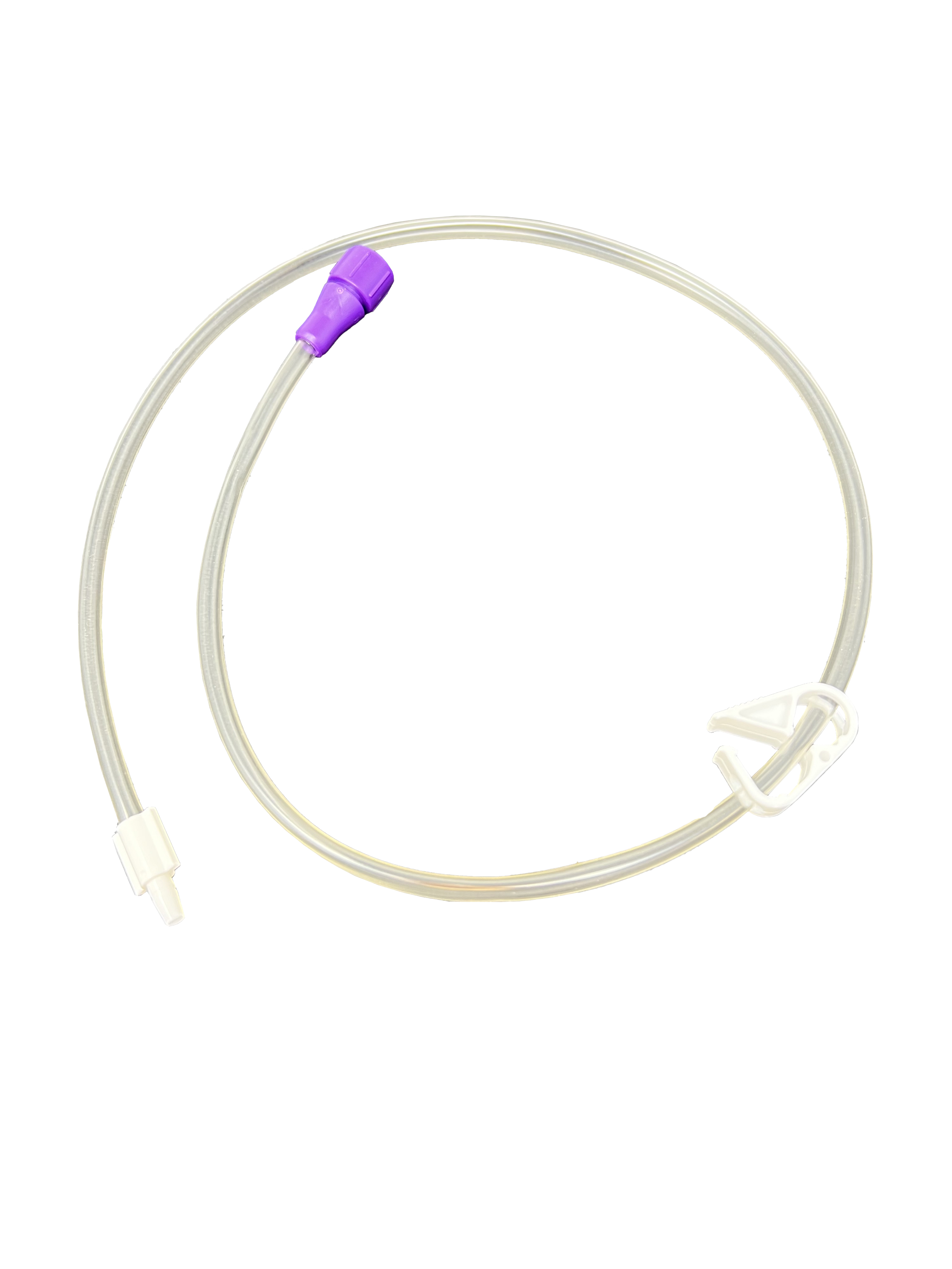 Vesco Single Port, Straight, ENFit, Bolus Feeding Extension Set, 24" 97VED1003