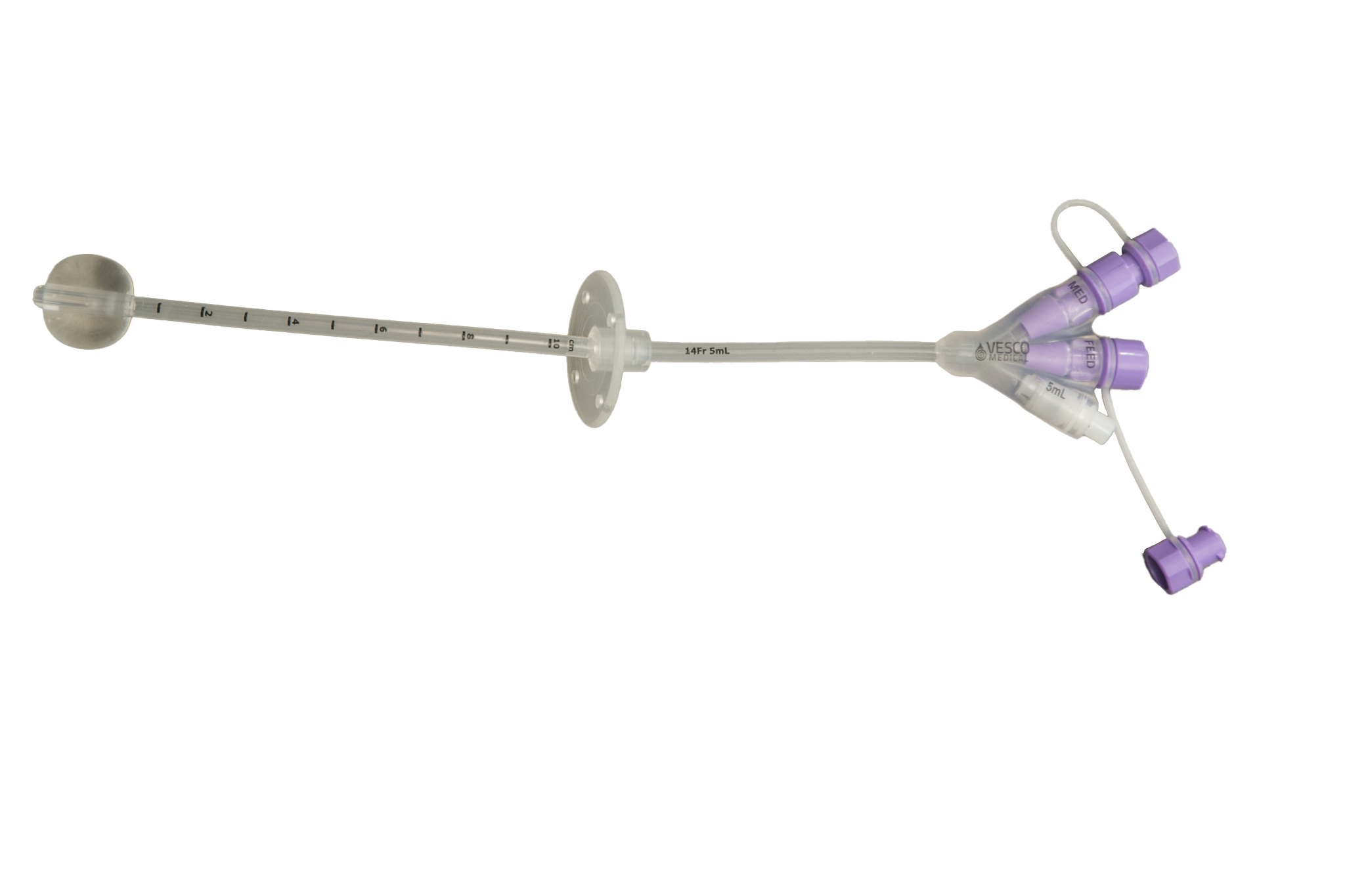 Vesco Medical ENFit Tip Syringe, Clear, 20mL, Sterile 97VED620EO