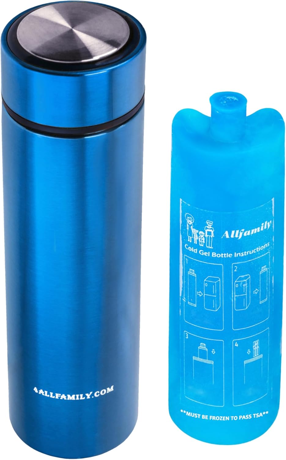 4ALLFAMILY Nomad Medium Blue Cooler AILB08SR294KM