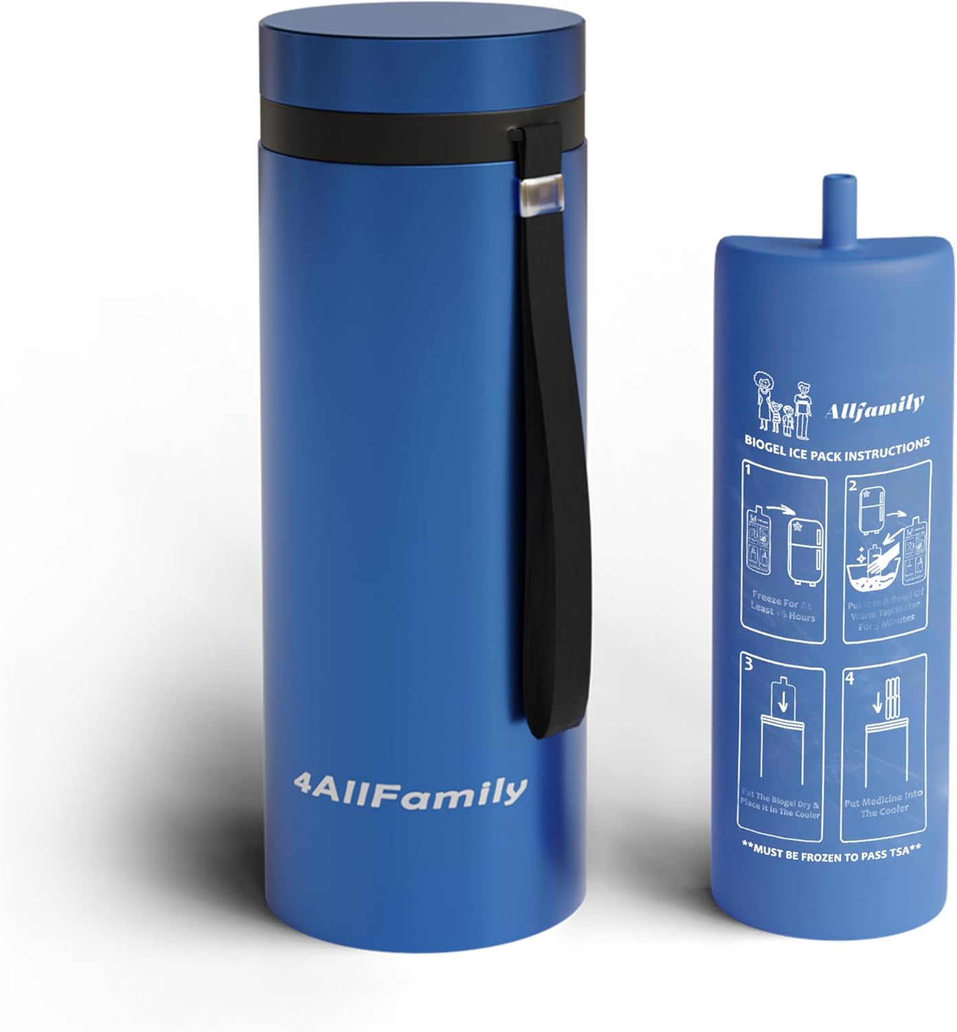 4ALLFAMILY Big Nomad Blue Cooler AILB0964ND8Y3