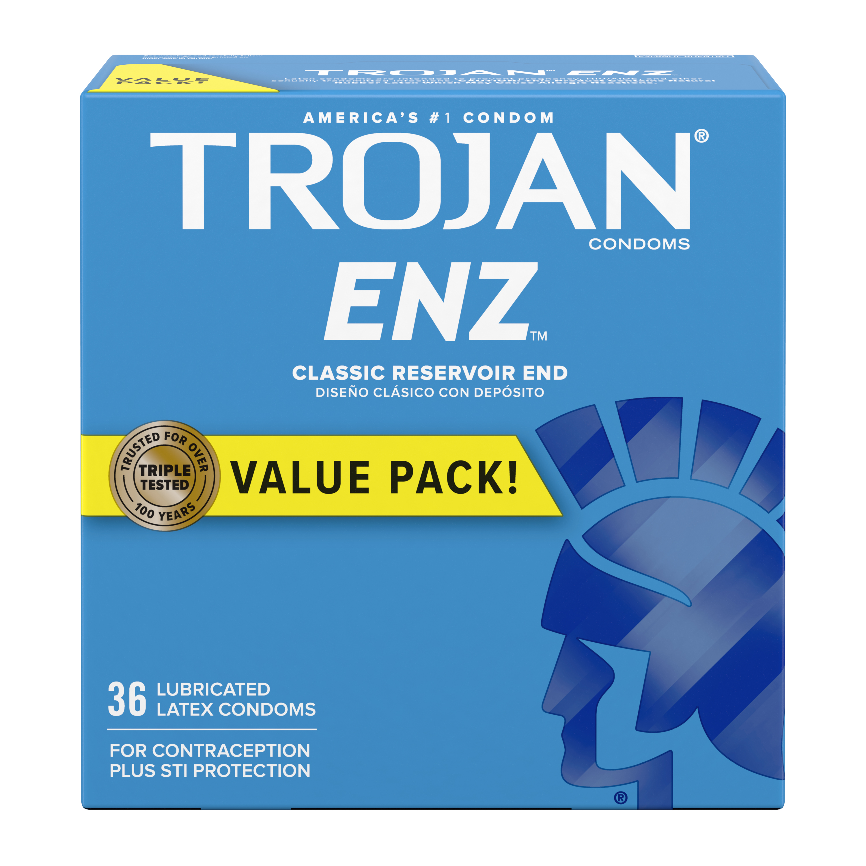 Trojan ENZ Lubricated Condom (36 Count) BX93950