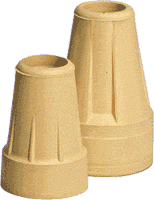 Extra Large Crutch Tip, Pair, 7/8", Long Term Use RMA95200