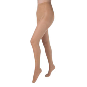 Health Support Vascular Hosiery 20-30 mmHg, Panty Hose, Sheer, Beige, Size D DD221412D