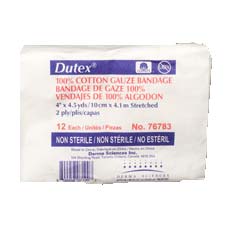 Dutex Conforming Bandage 4" x 4-1/10 yds., Nonsterile DE76783