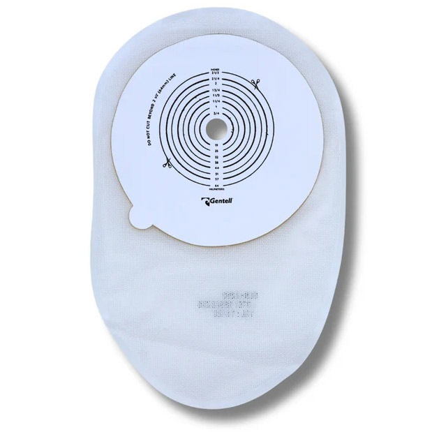 Gentell 1-Piece Closed-End Pouch, Clear, Without Adhesive, 13/64mm DEGEN225000C