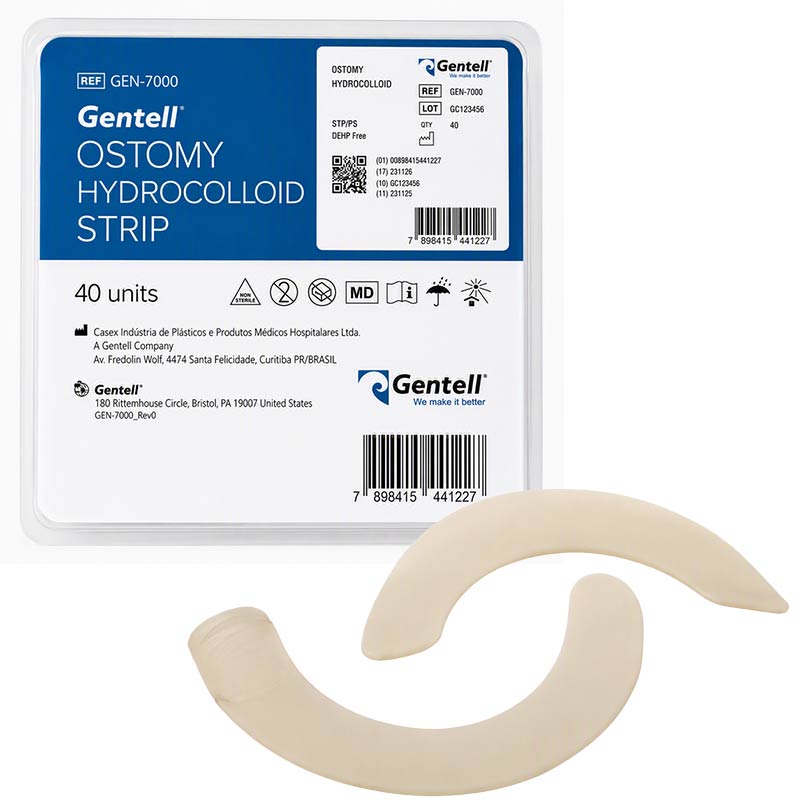 Gentell Hydrocolloid Strips, 40 Count DEGEN7000