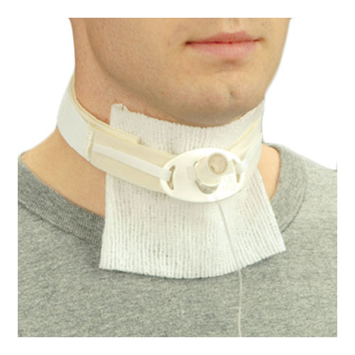 DeRoyal Trach Tube Holder with Narrow Fastener Adult, Up to 20" Neck
